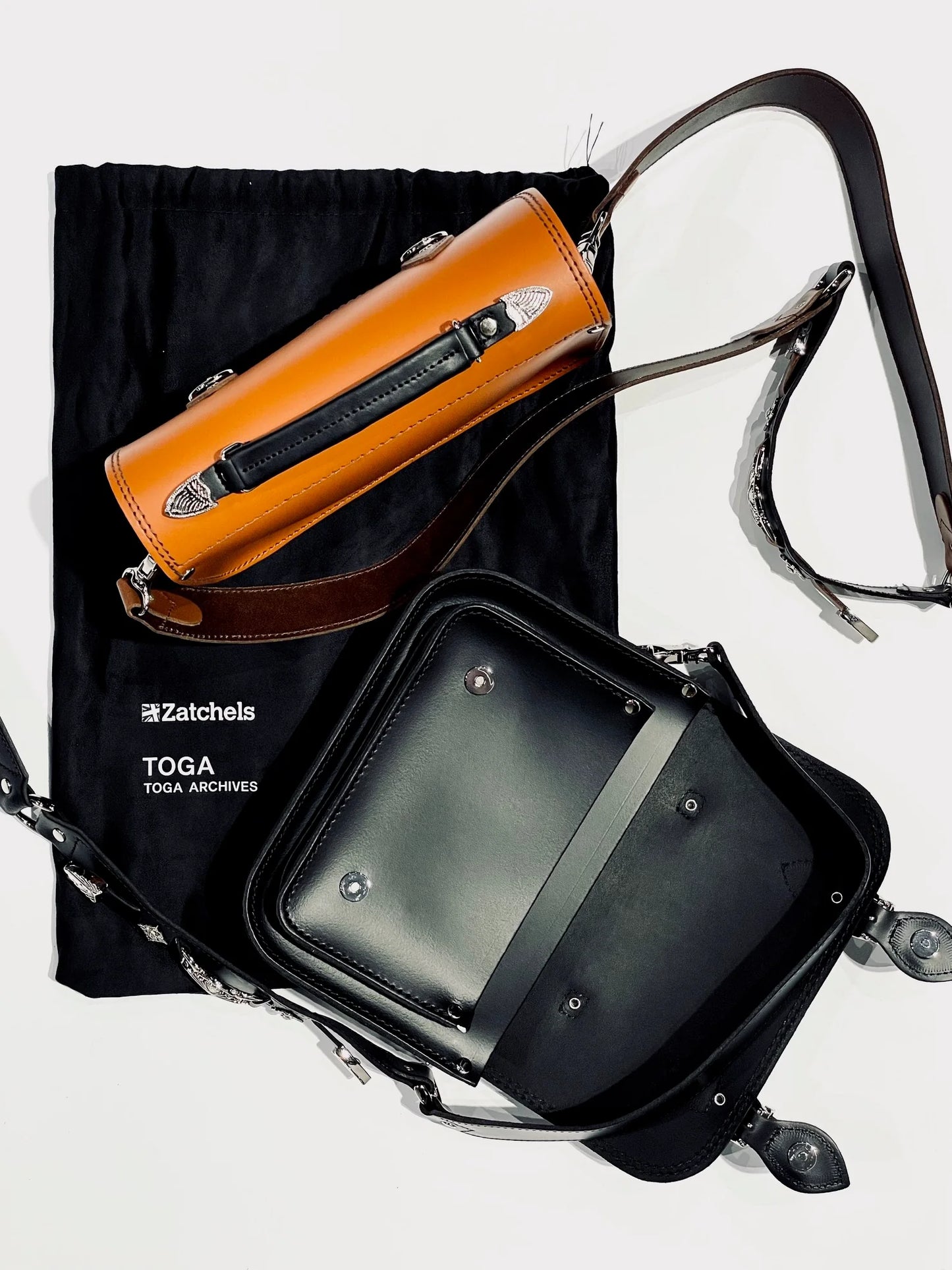 TOGA×Zatchels Midi Satchel Bag