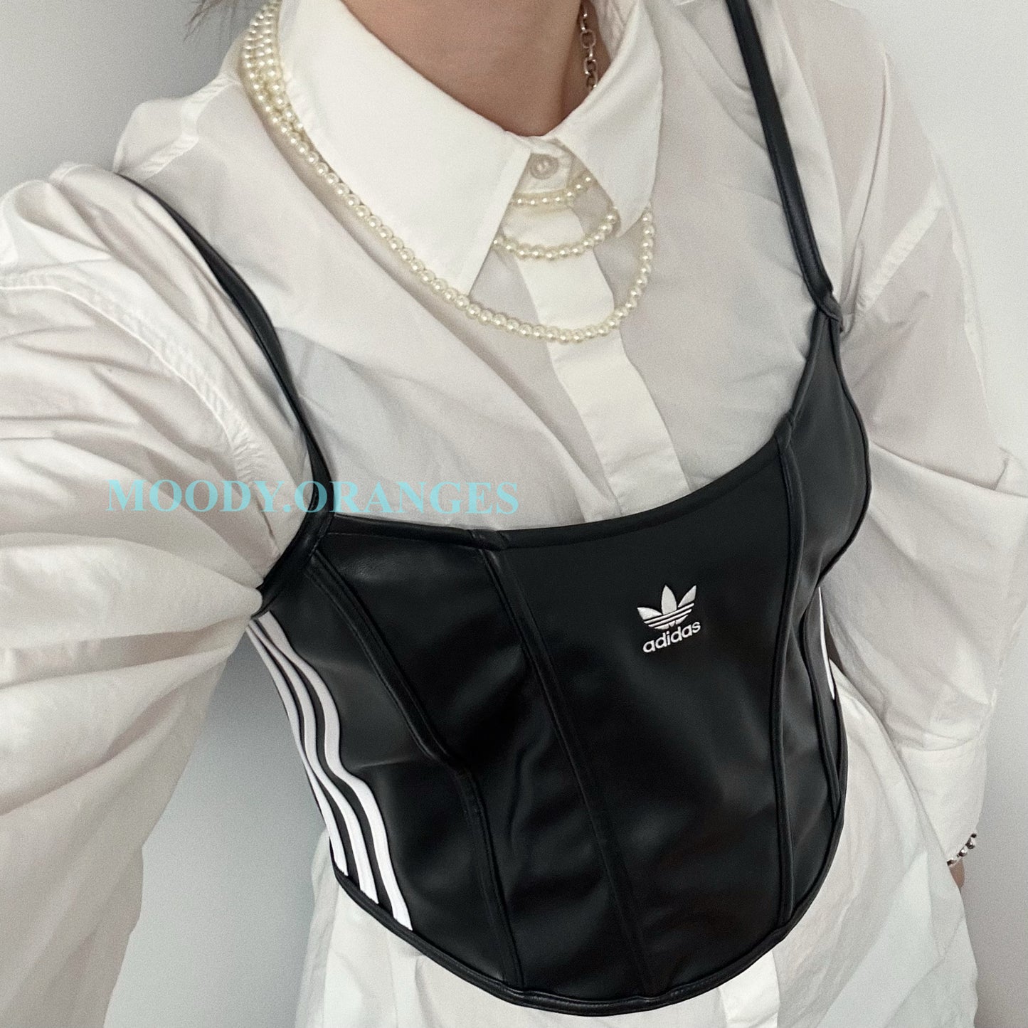 Adidas Originals Faux Leather Vest