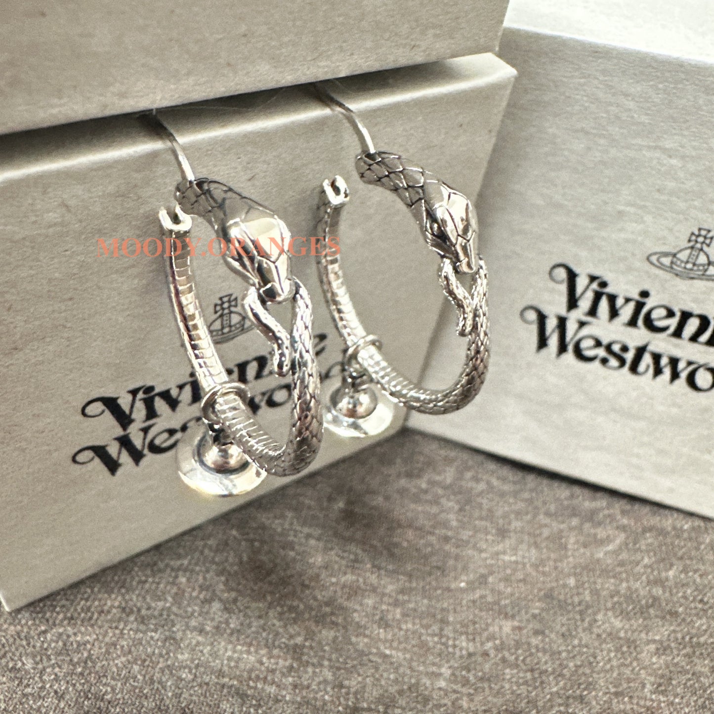 Vivienne Westwood Albane Hoop Earrings