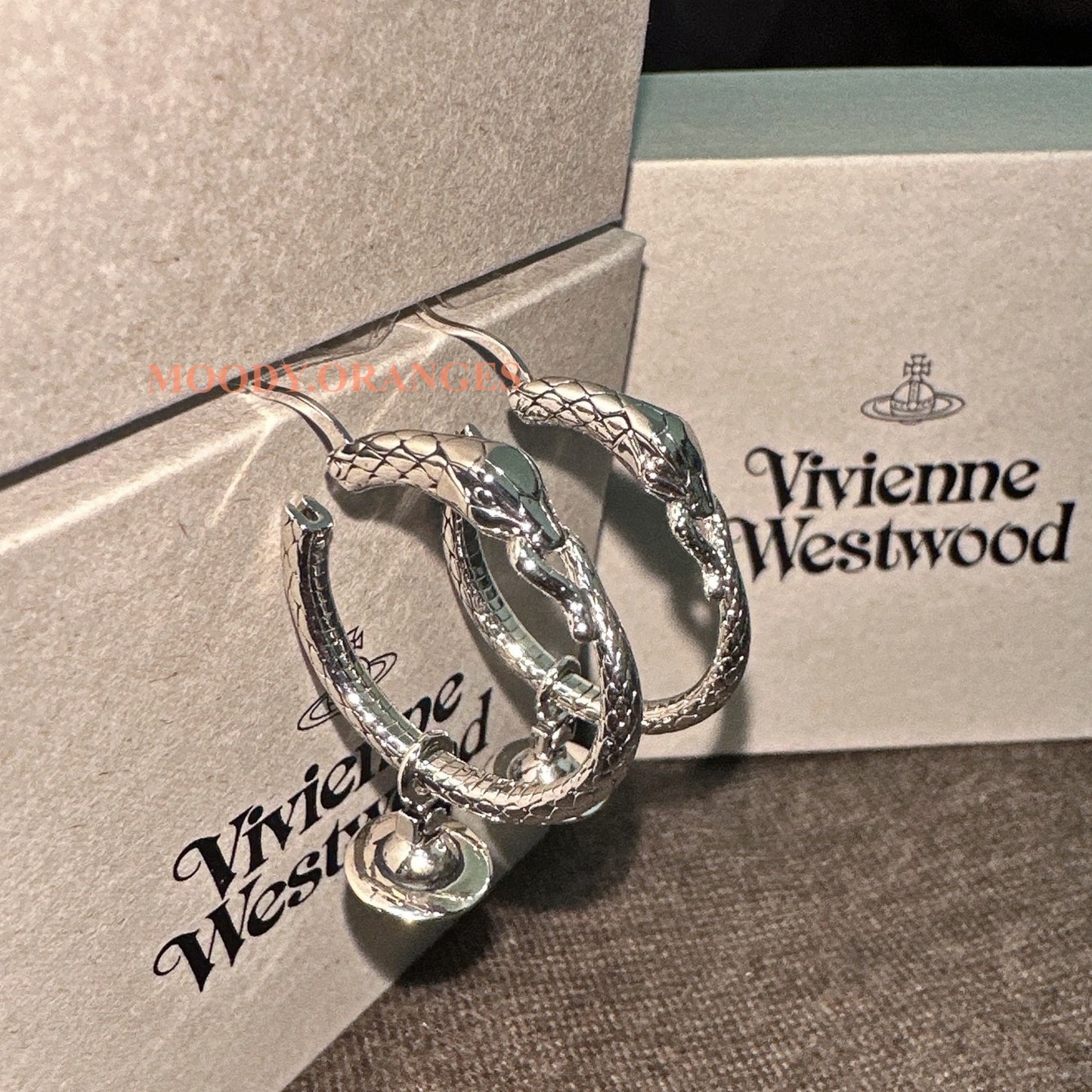 Vivienne Westwood Albane Hoop Earrings