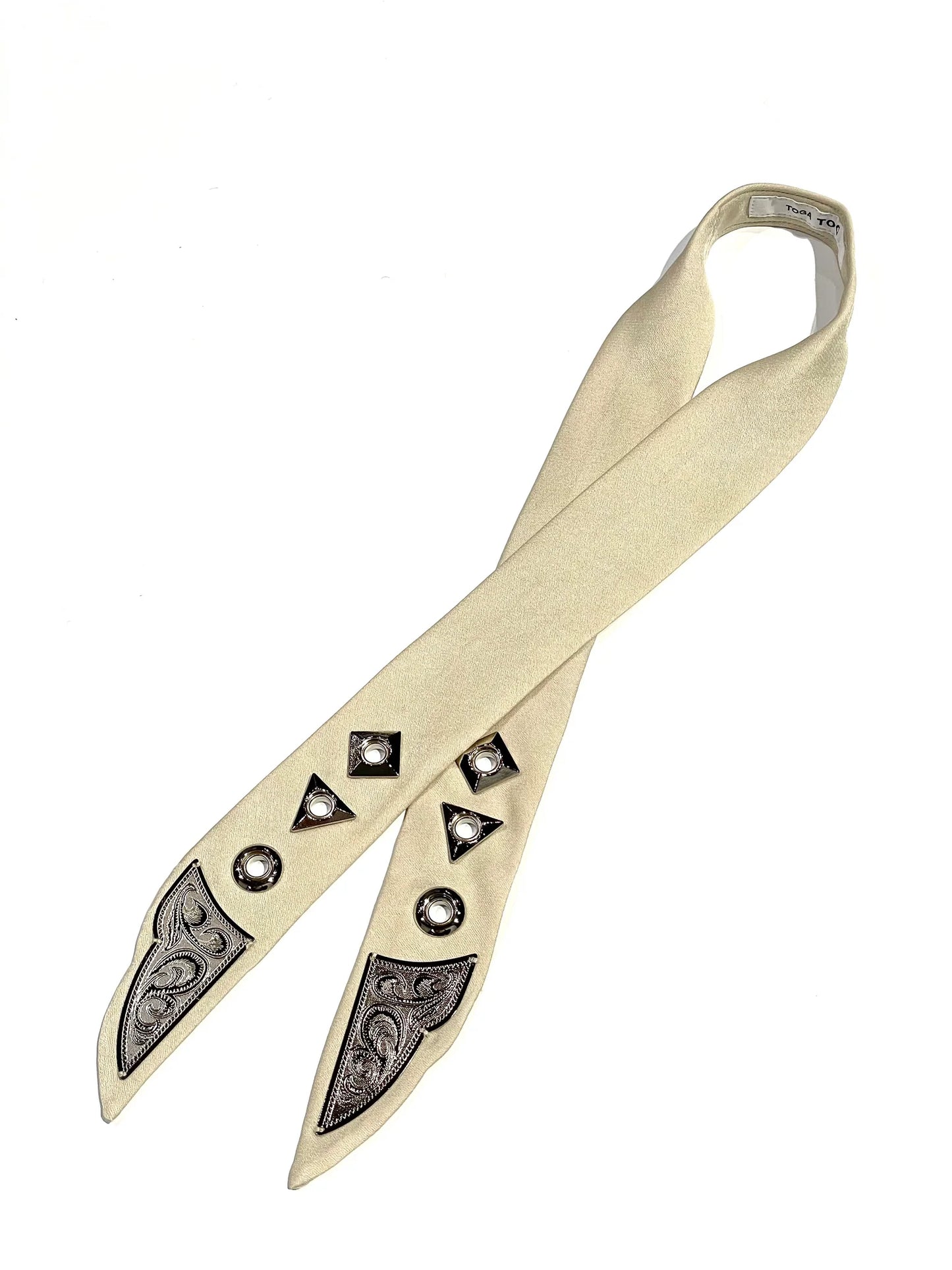 TOGA TOO Metal Ribbon Tie