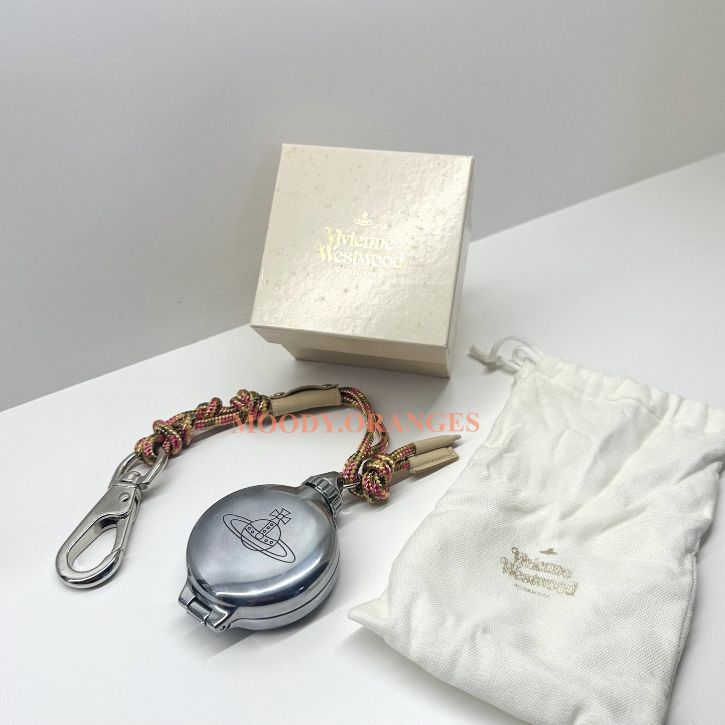 Vivienne Westwood Shiny-Silver Portable AshTray