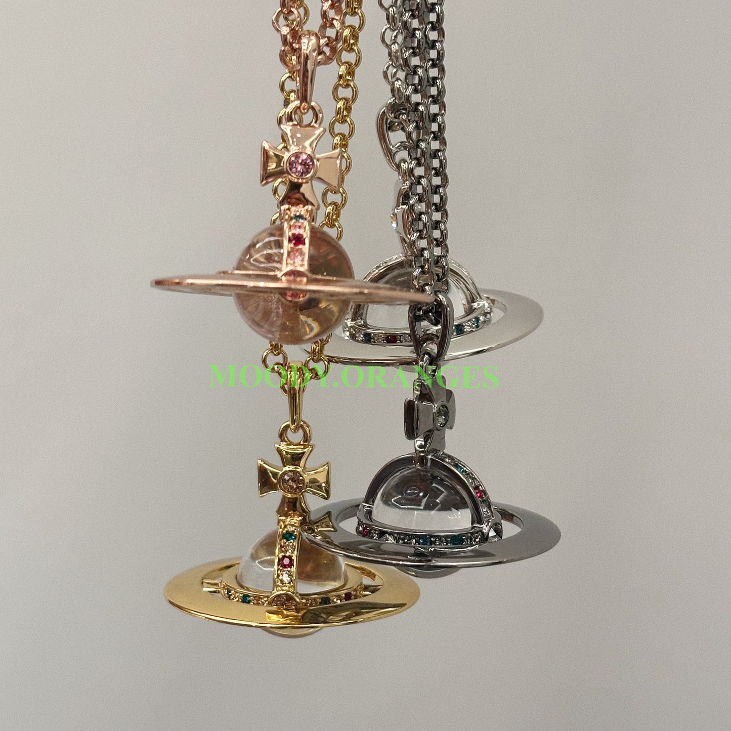 Vivienne Westwood Orb Pendant Necklace - MOODY ORANGES