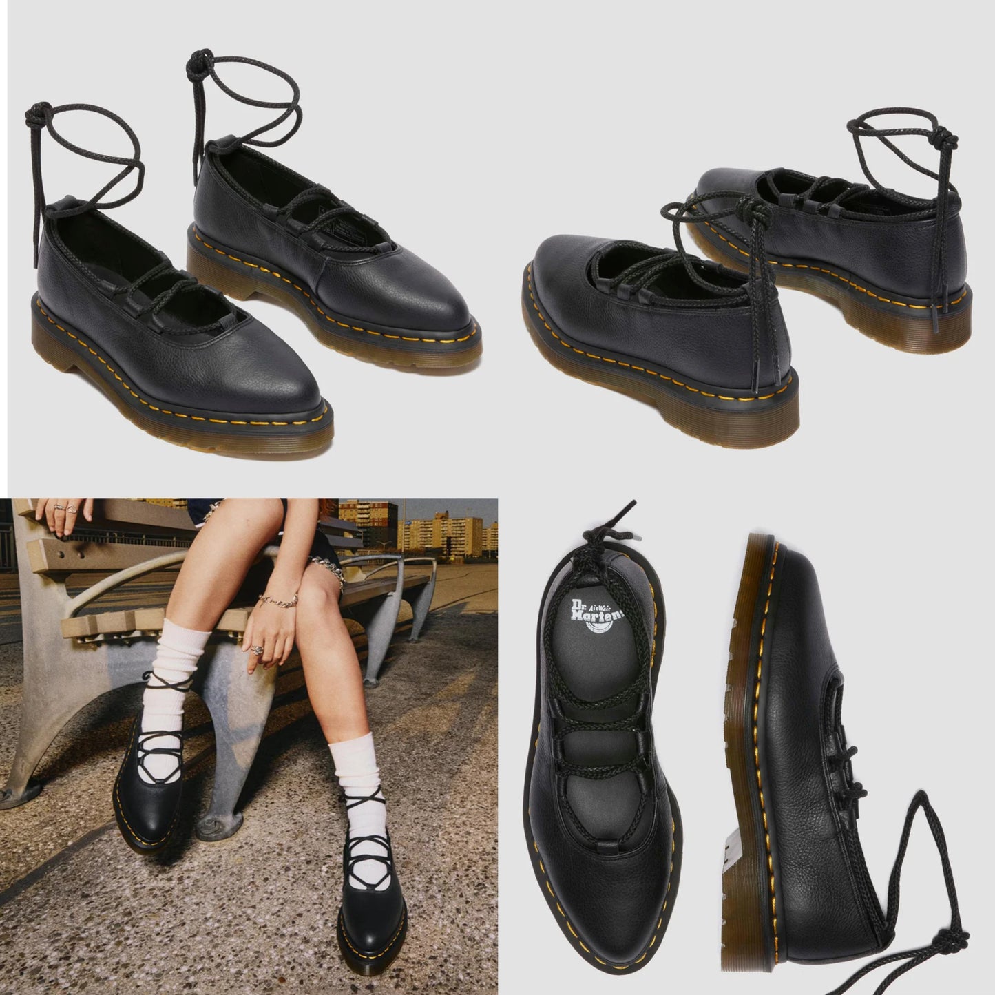 Dr. Martens Elphie II Virginia Ballet Shoes