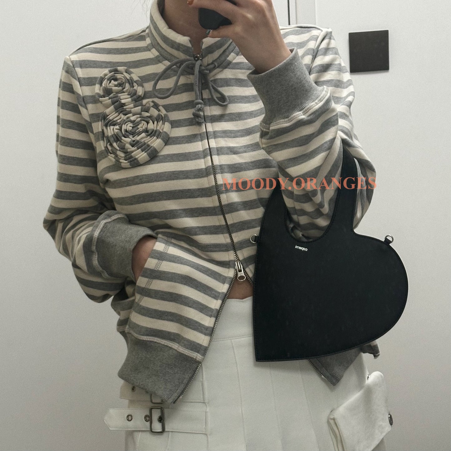 Coperni Crossbody Baby Heart Tote Bag