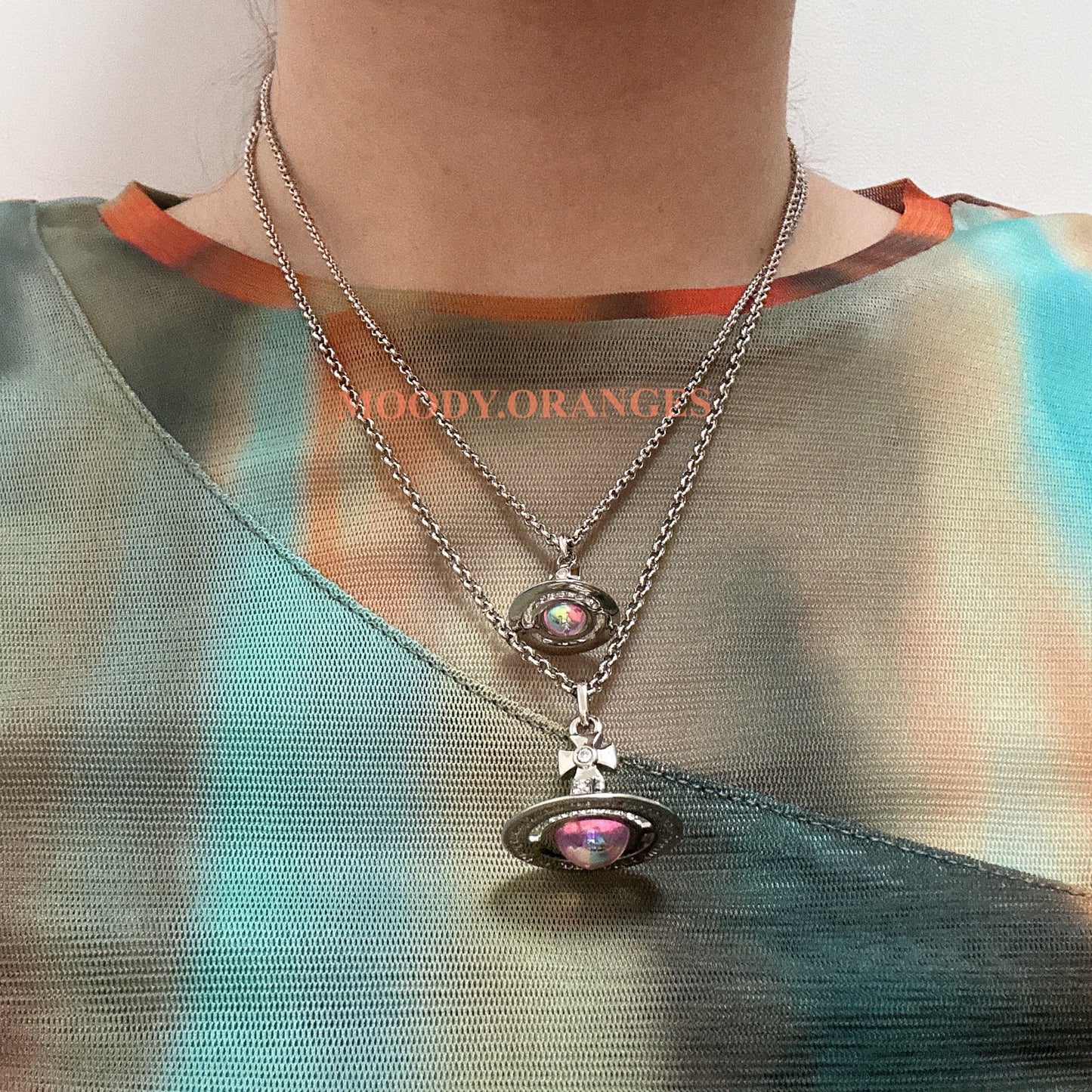 Vivienne Westwood Silver Laser Orb Accessories