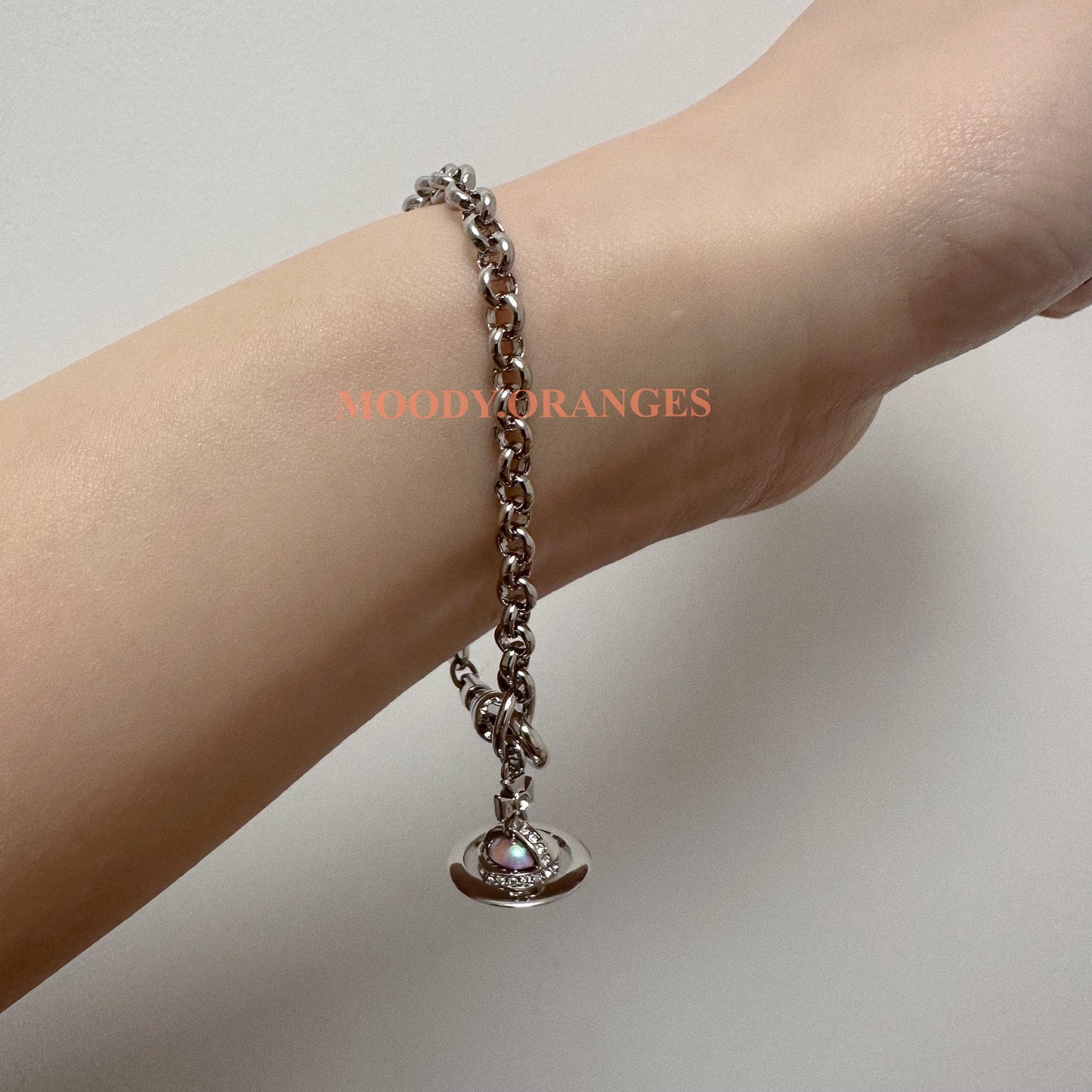 Vivienne Westwood Silver Laser Orb Accessories