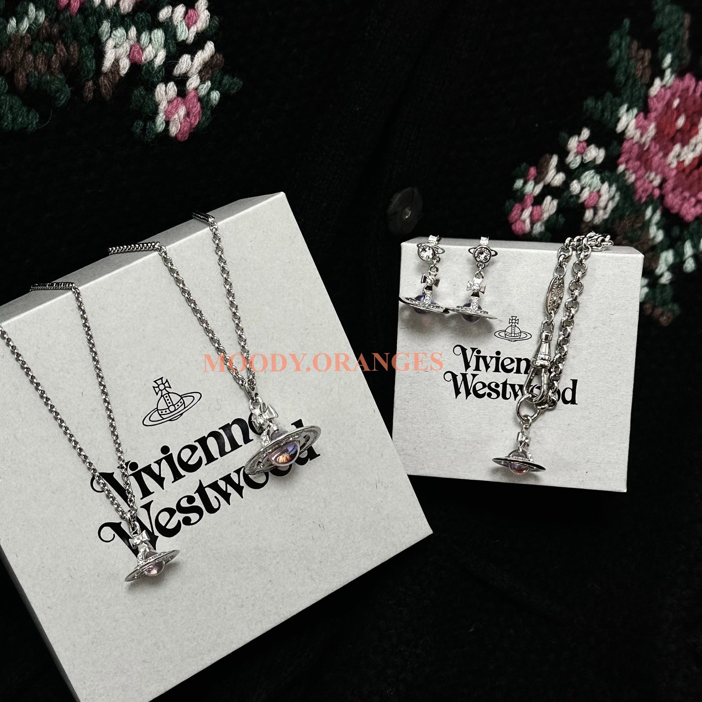 Vivienne Westwood Silver Laser Orb Accessories