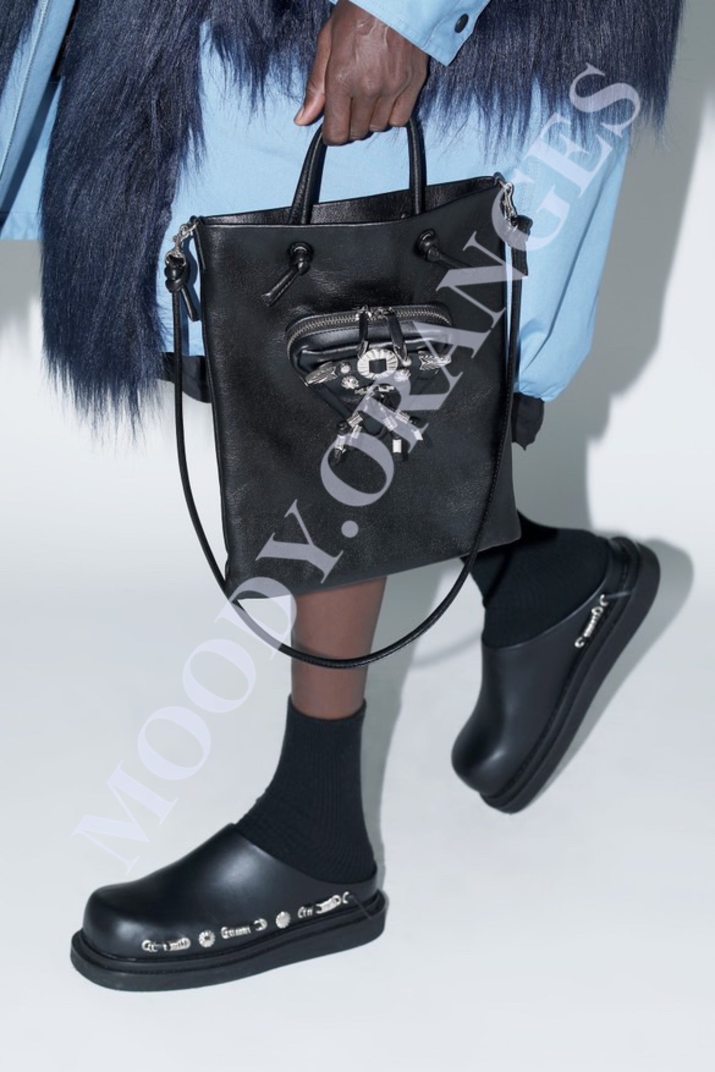 TOGA TOO LEATHER Tote Bag