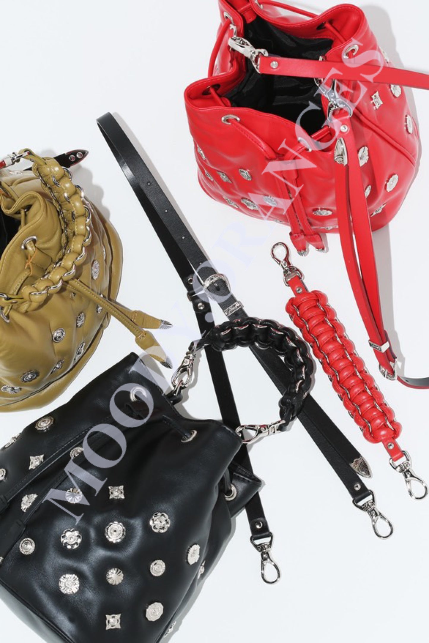 TOGA TOO Silver Chams Bucket Bag