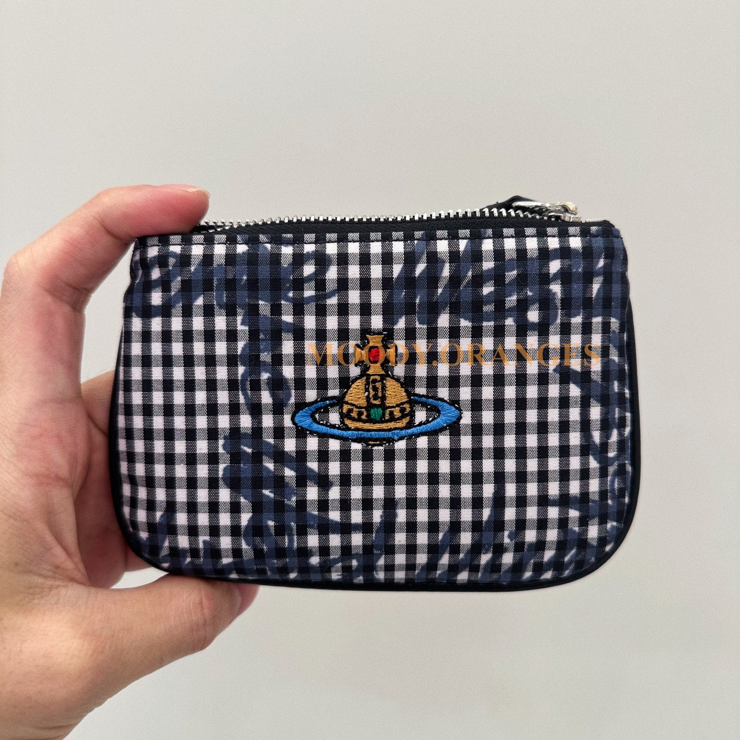 Vivienne Westwood Gingham Frame Wallet Series