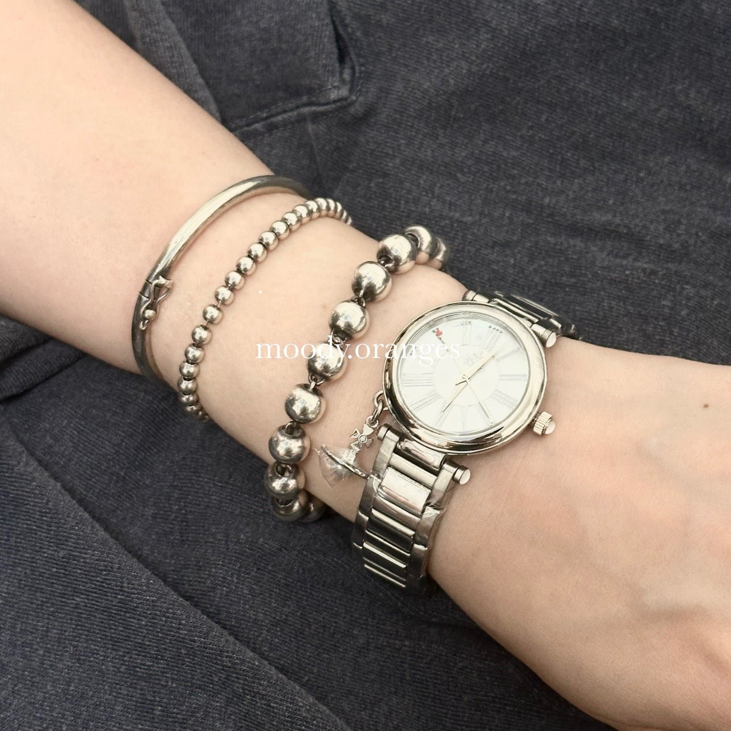 Vivienne Westwood Mother Orb Watch (VV006PSLSL)