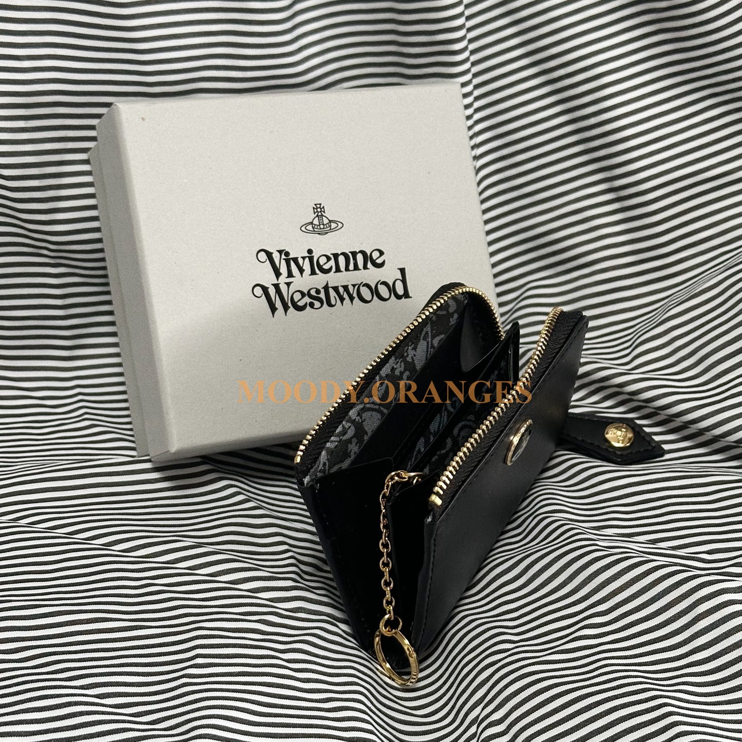 Vivienne Westwood Japan Exclusive Black Wallet