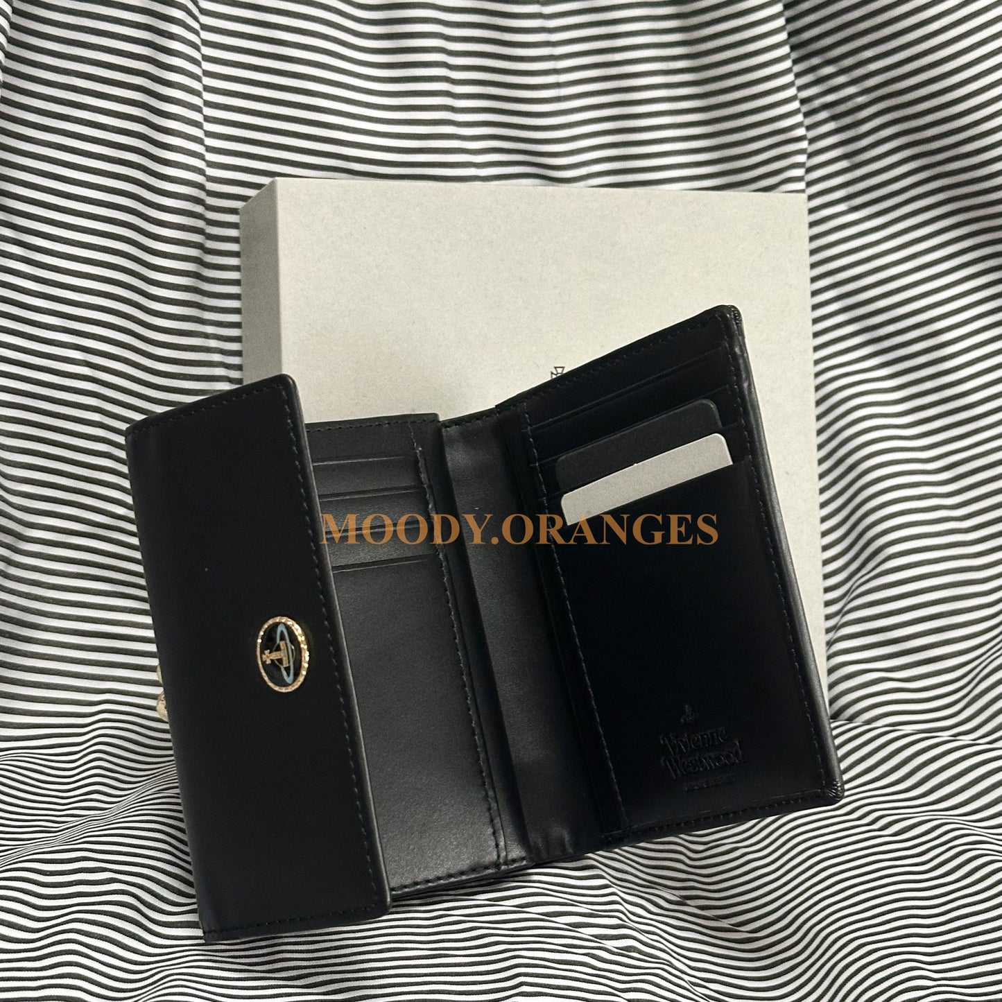 Vivienne Westwood Japan Exclusive Black Wallet