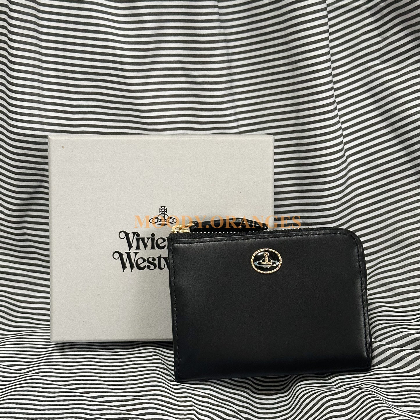 Vivienne Westwood Japan Exclusive Black Wallet