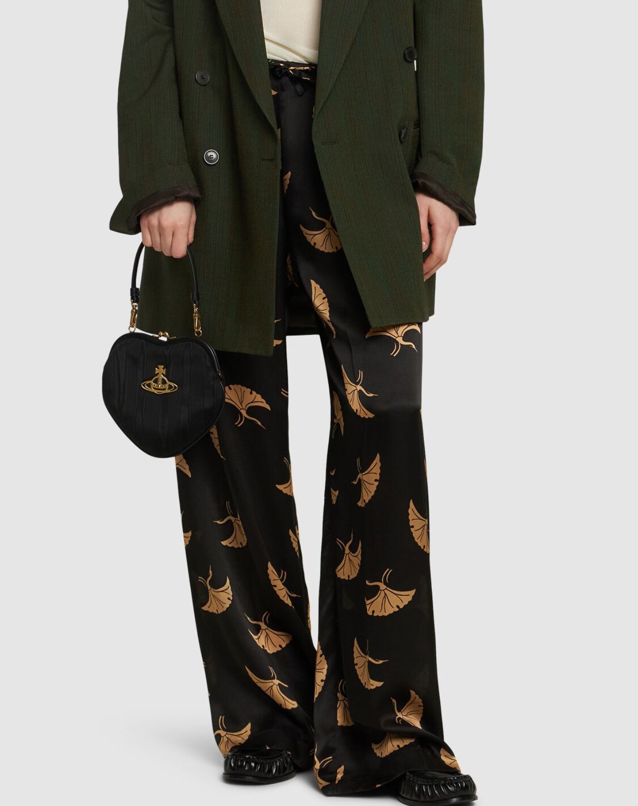 Vivienne Westwood Belle Heart Viscose Bag - MOODY ORANGES