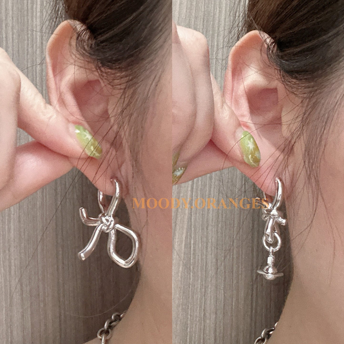 Vivienne Westwood Silver Sage Earrings