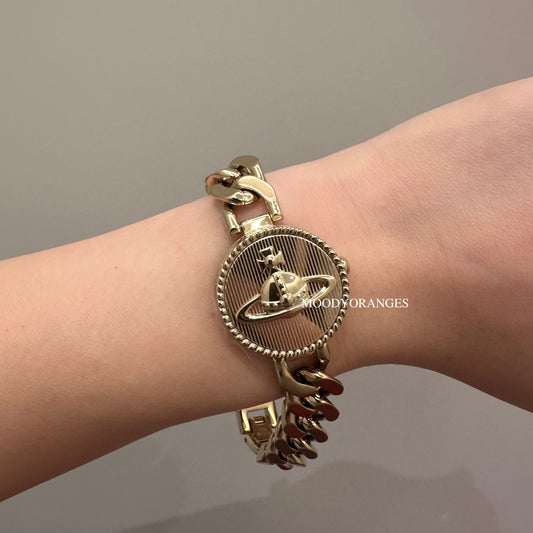 Vivienne Westwood Orb Button Watch (VV323CPGD)