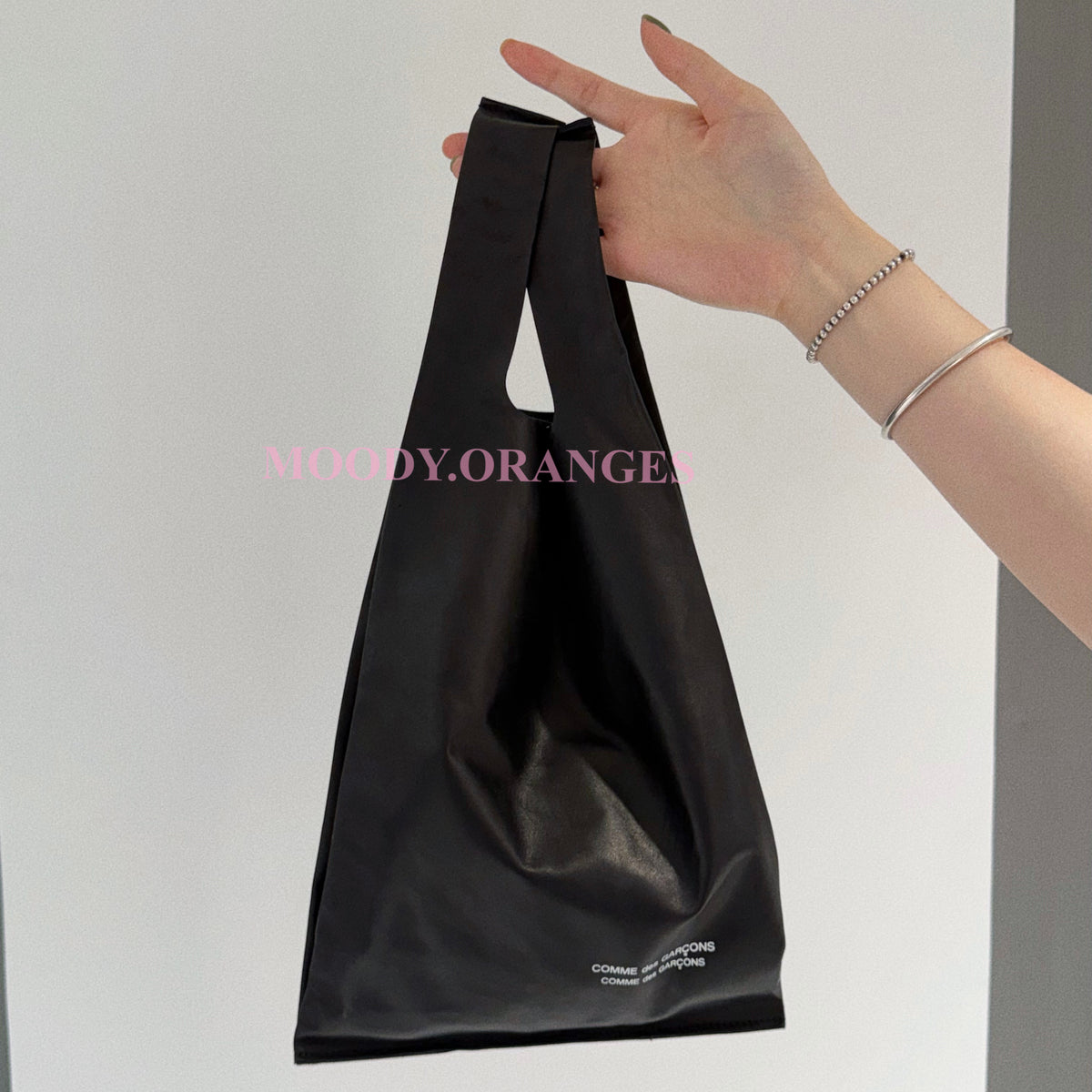 COMME des GARÇONS Soft Leather Handbag - MOODY ORANGES