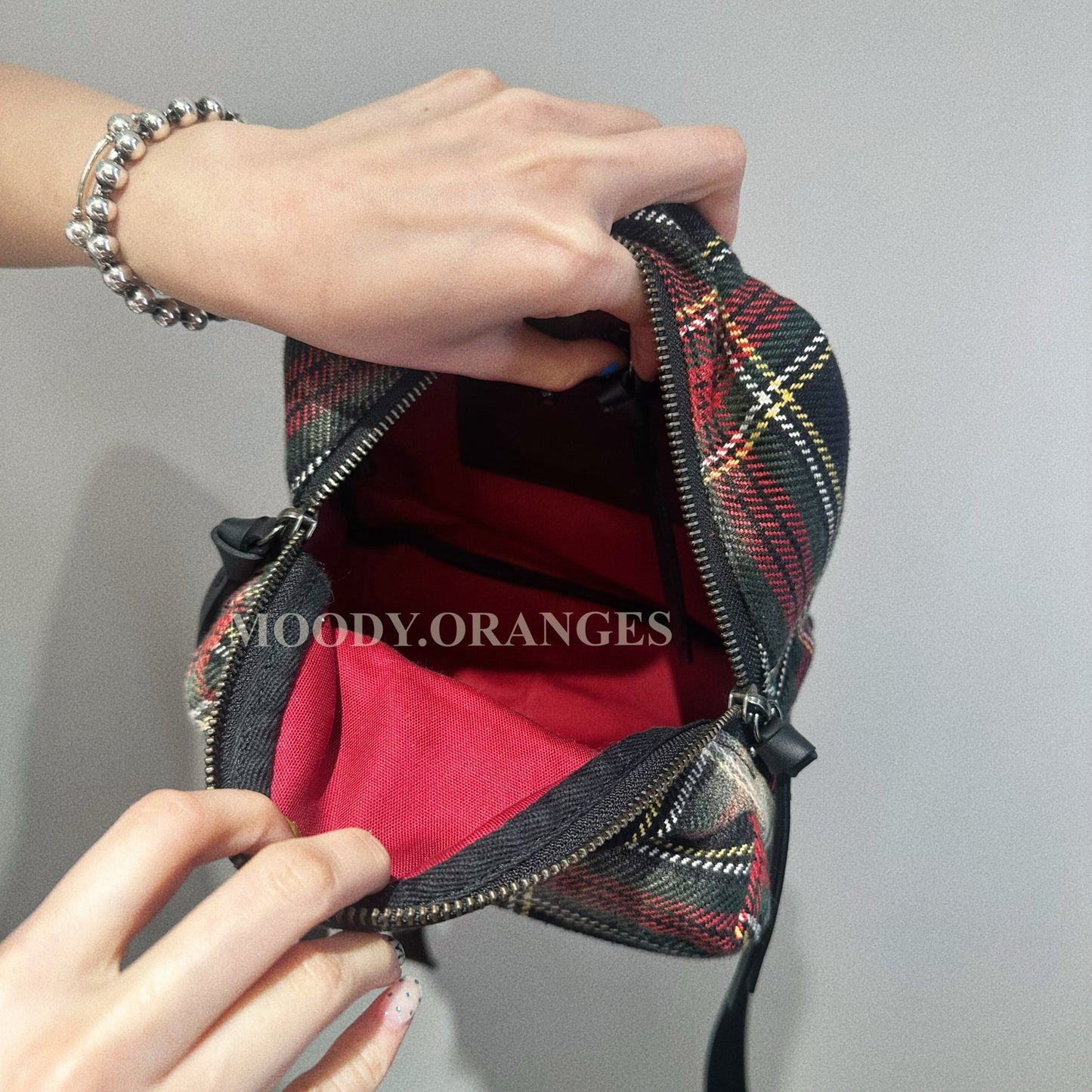 Vivienne Westwood George Small Rucksack Backpack - MOODY ORANGES