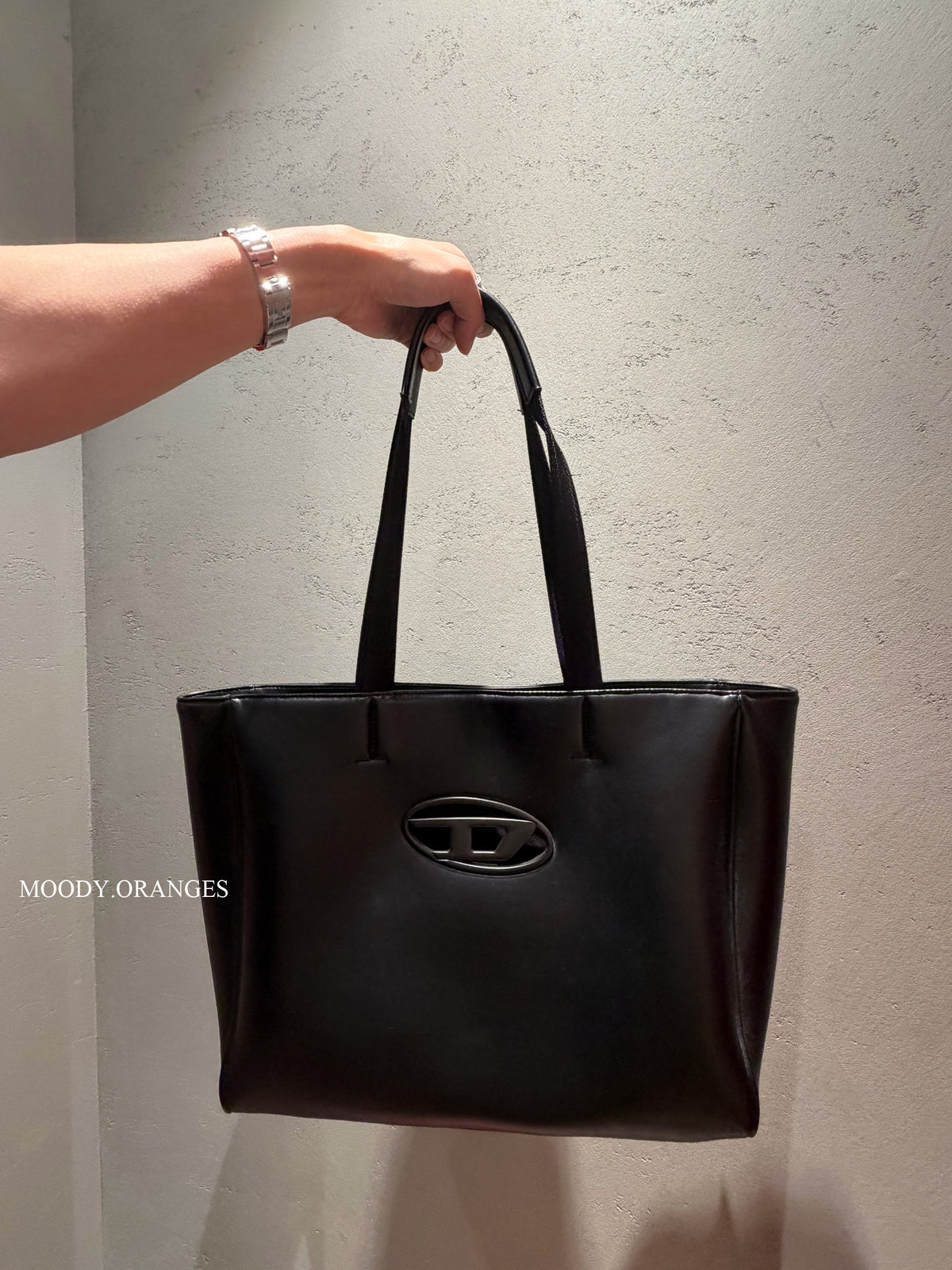 Diesel Holi-D Shopper EW Black Bag