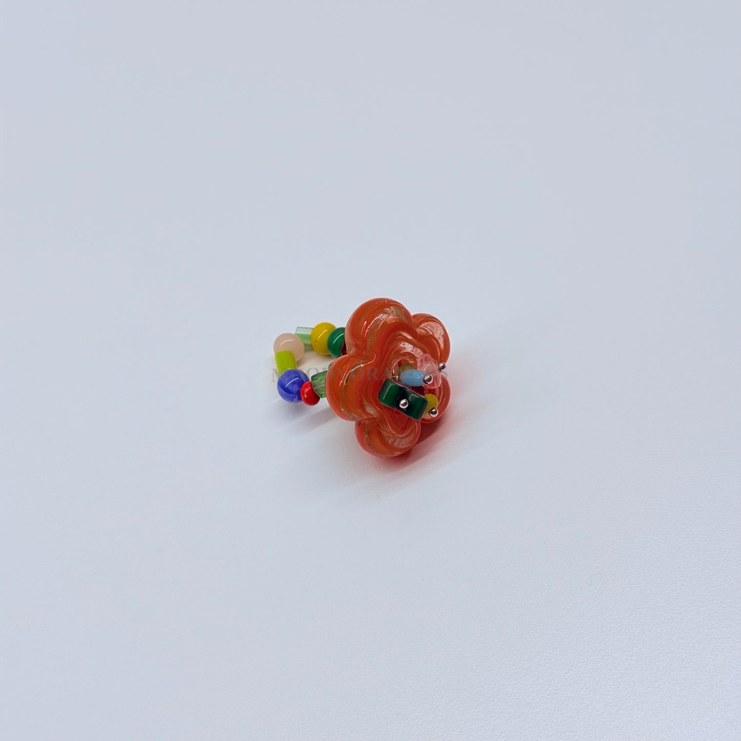 Nepal Floral Ring (8) - MOODY ORANGES