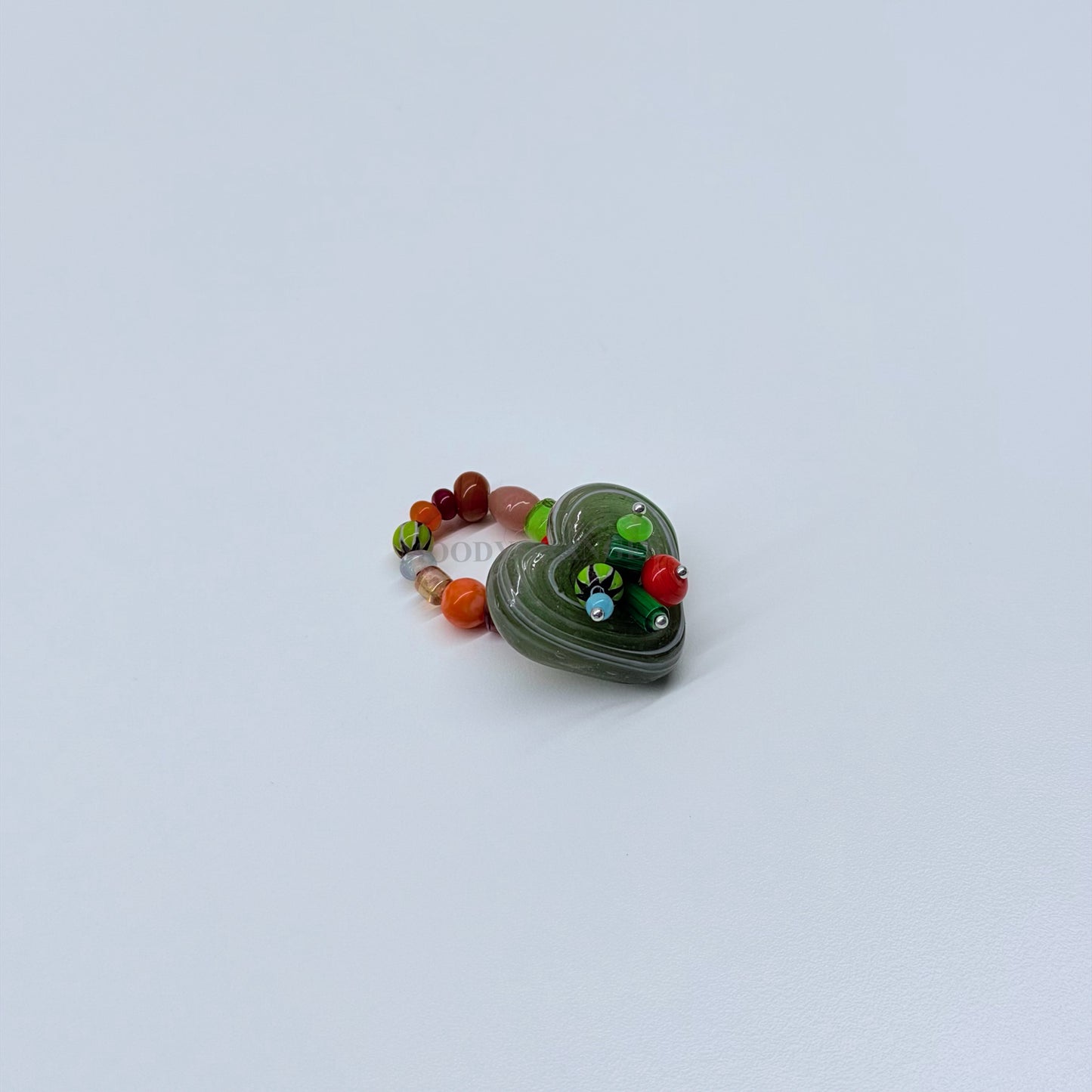 Nepal Heart Ring (2) - MOODY ORANGES