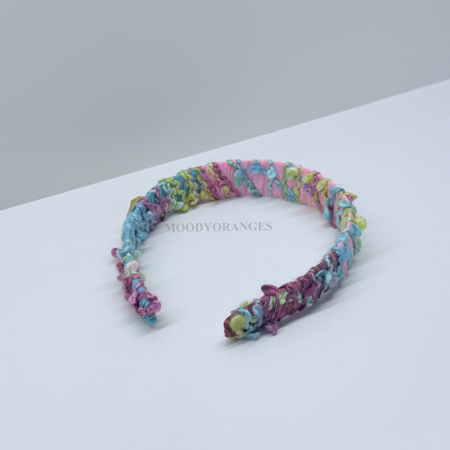 Nepal Mixed Candy Headband - MOODY ORANGES
