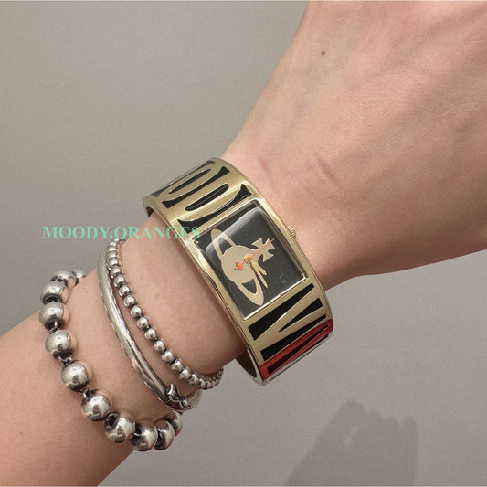 Vivienne Westwood Black/Gold Belvoir Watch (VV325BKGD)