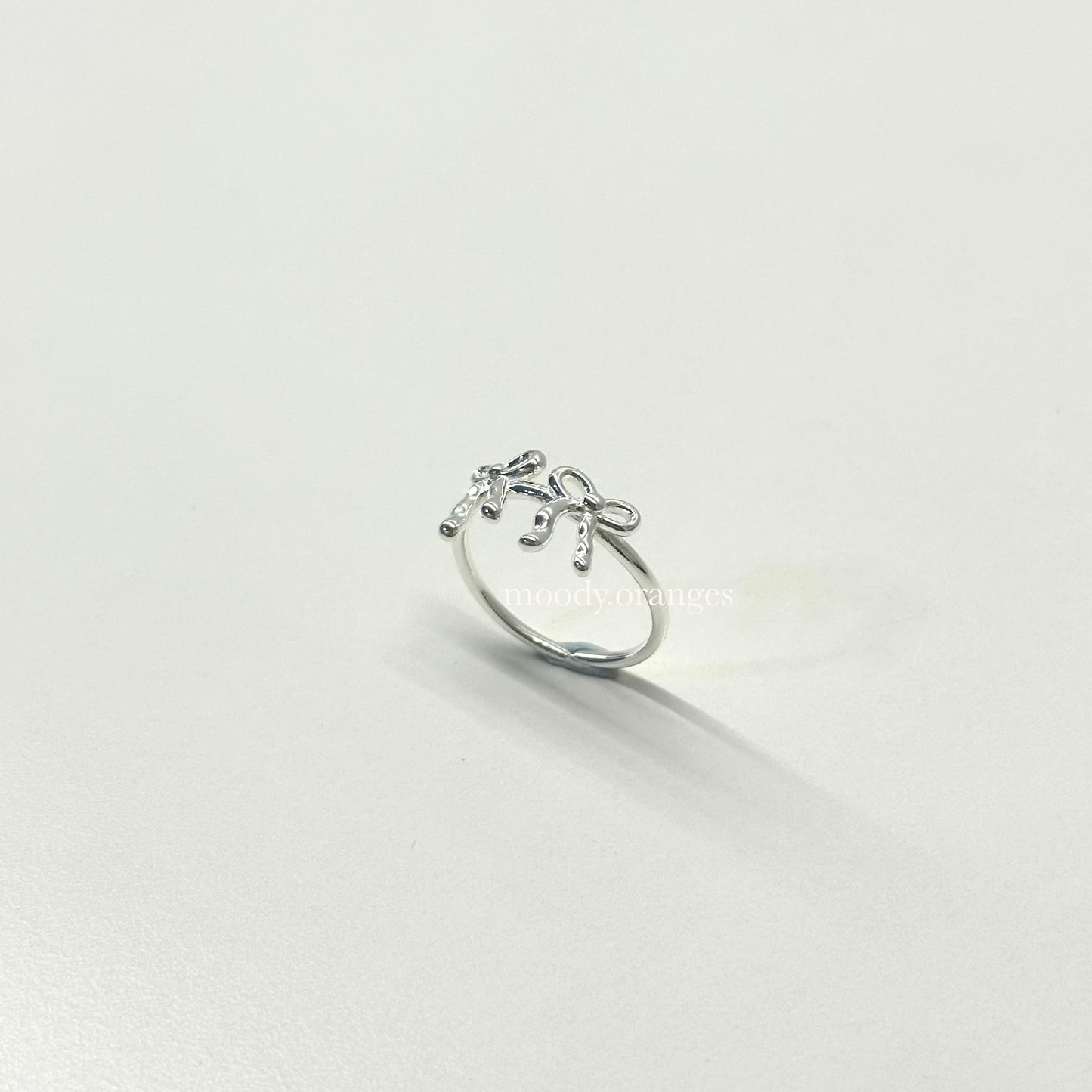 925 Silver - Ribbons Ring
