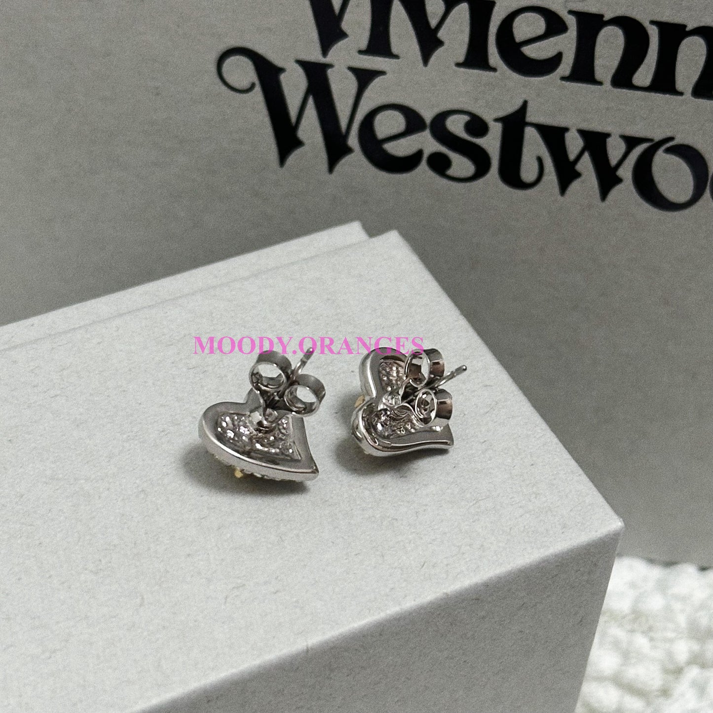 Vivienne Westwood Tiny Diamante Earrings