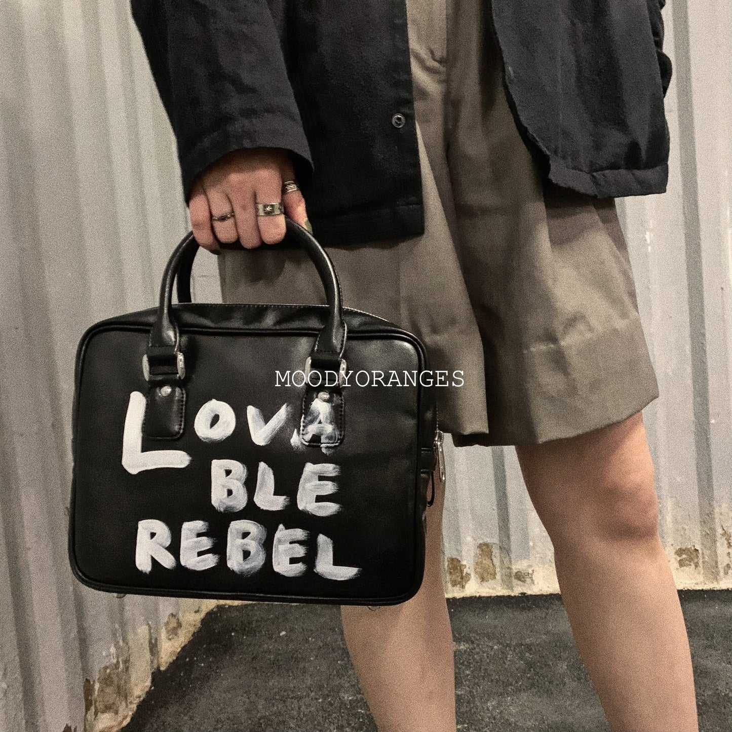 COMME des GARÇONS Lovable Rebel Girl Bag - MOODY ORANGES