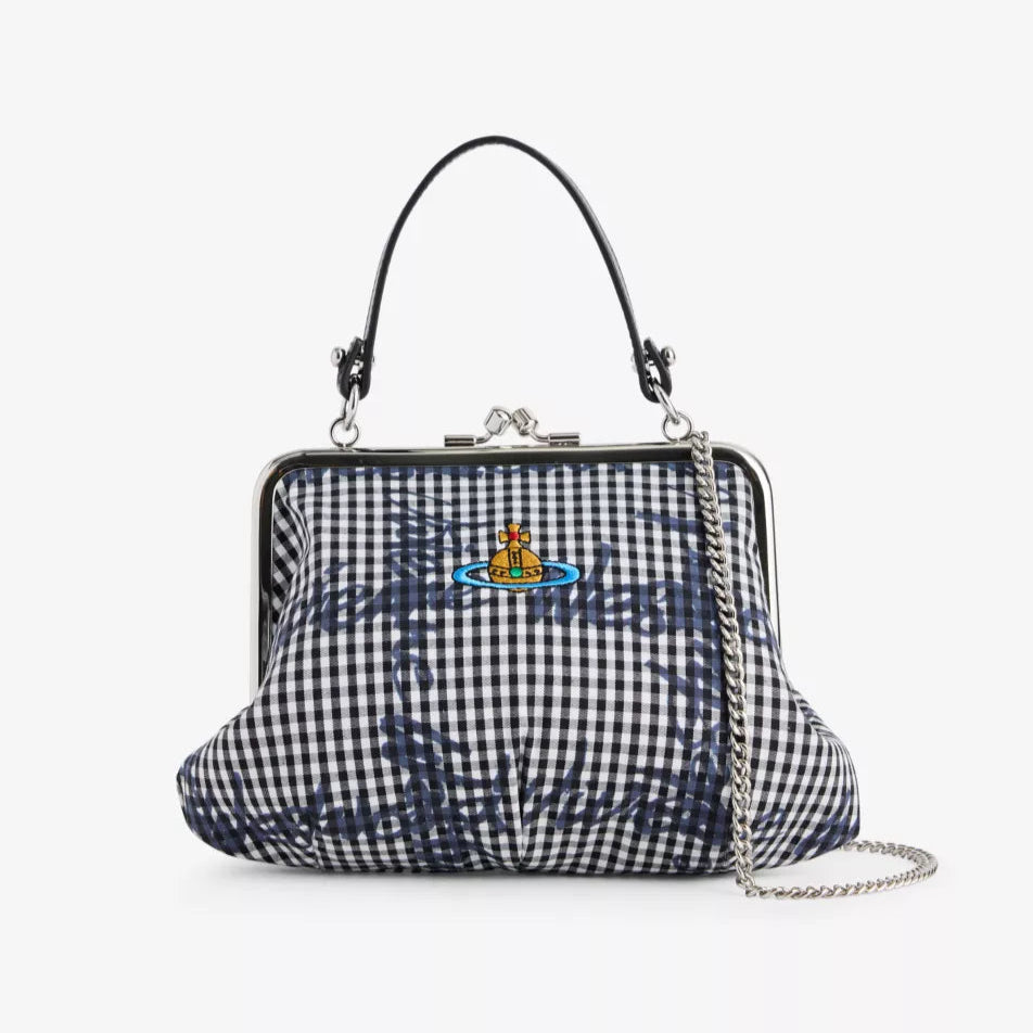 Vivienne Westwood Ginghan Granny Frame Purse