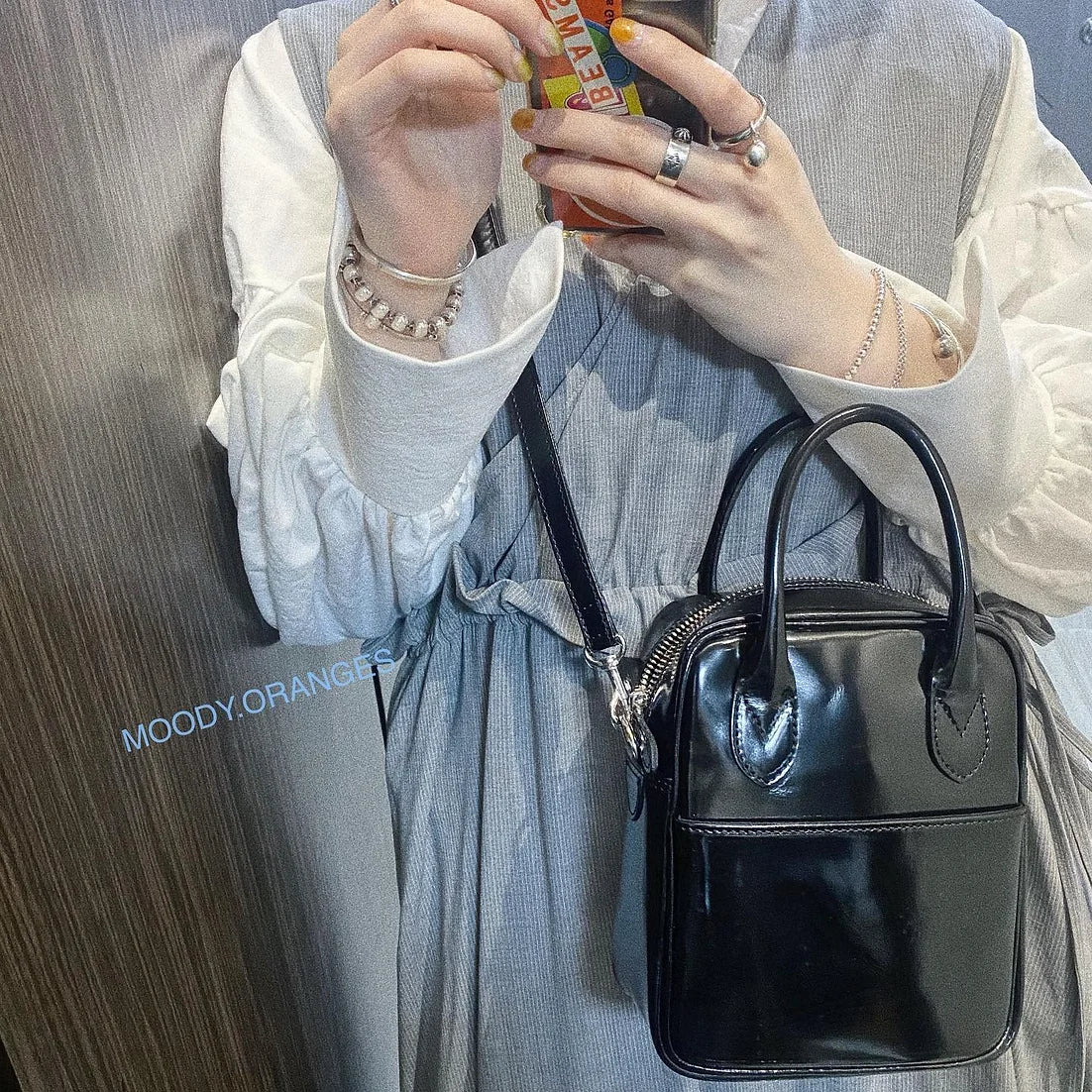 COMME des GARÇONS Rectangle Bag - MOODY ORANGES