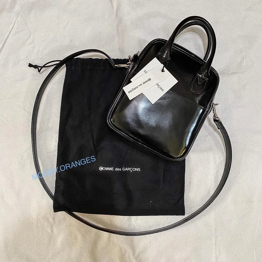 COMME des GARÇONS Rectangle Bag - MOODY ORANGES