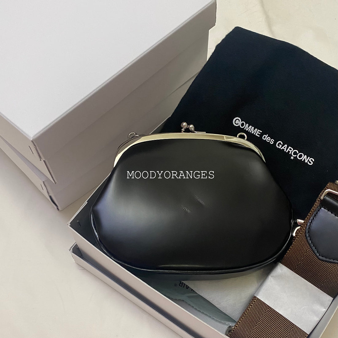 COMME des GARÇONS Seatbelt Bag S Size - MOODY ORANGES