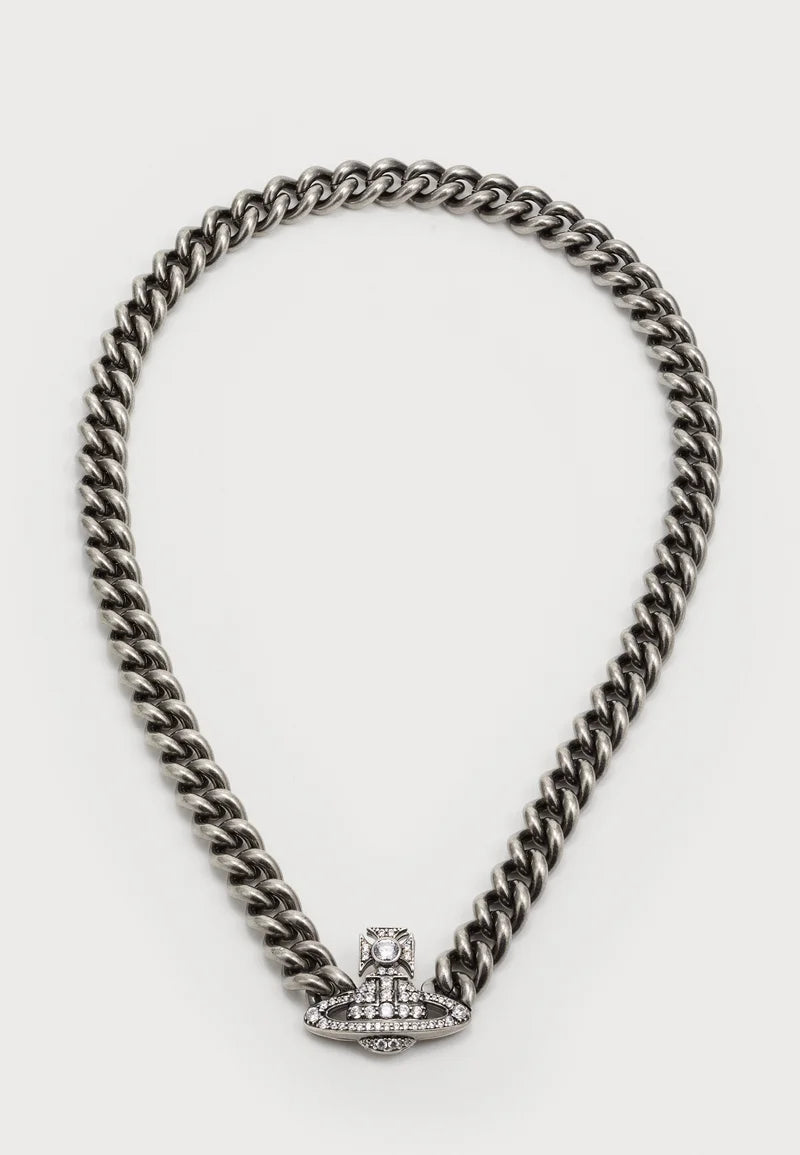 Vivienne Westwood Silver Graziella Necklace - MOODY ORANGES