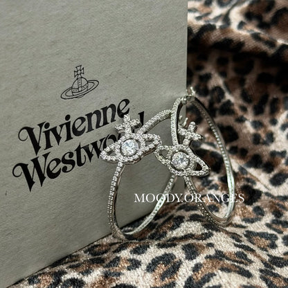 Vivienne Westwood Olympia Earrings - MOODY ORANGES