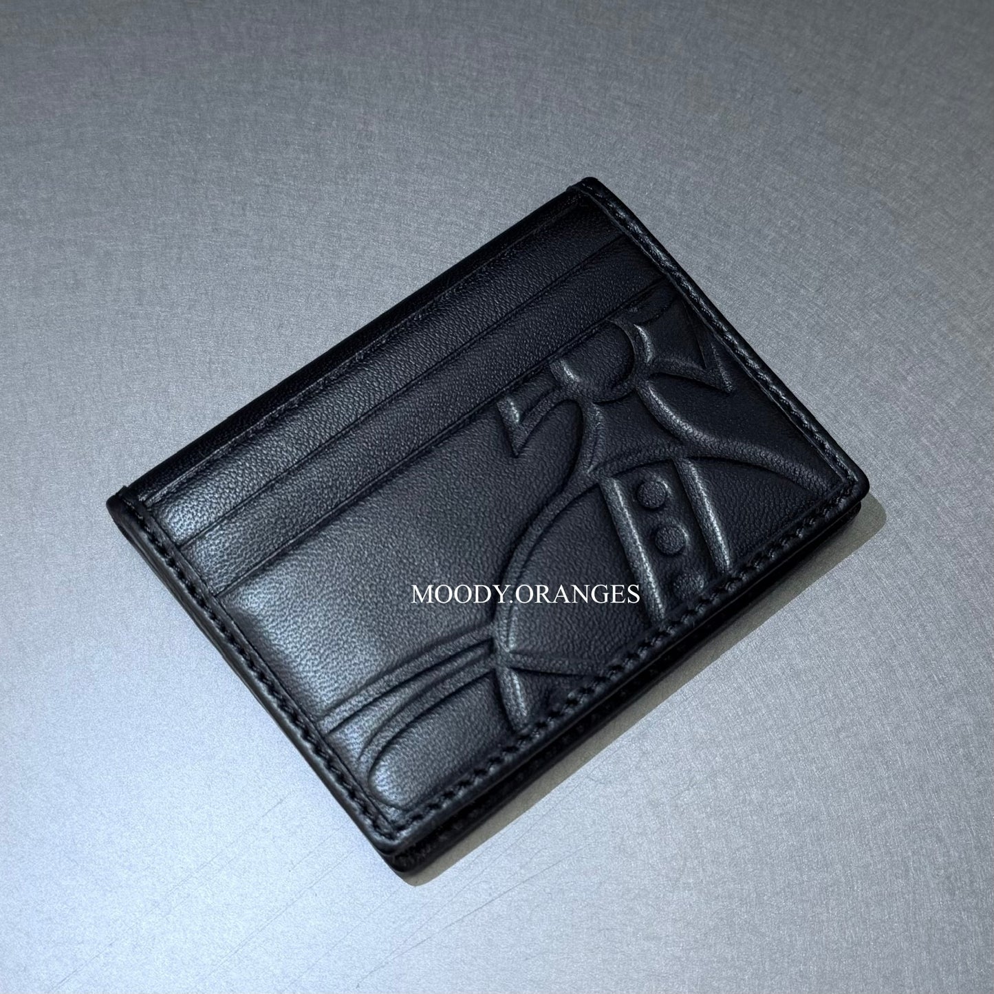 Vivienne Westwood MAN Embossed Orb Nappa Wallet and Card Holder