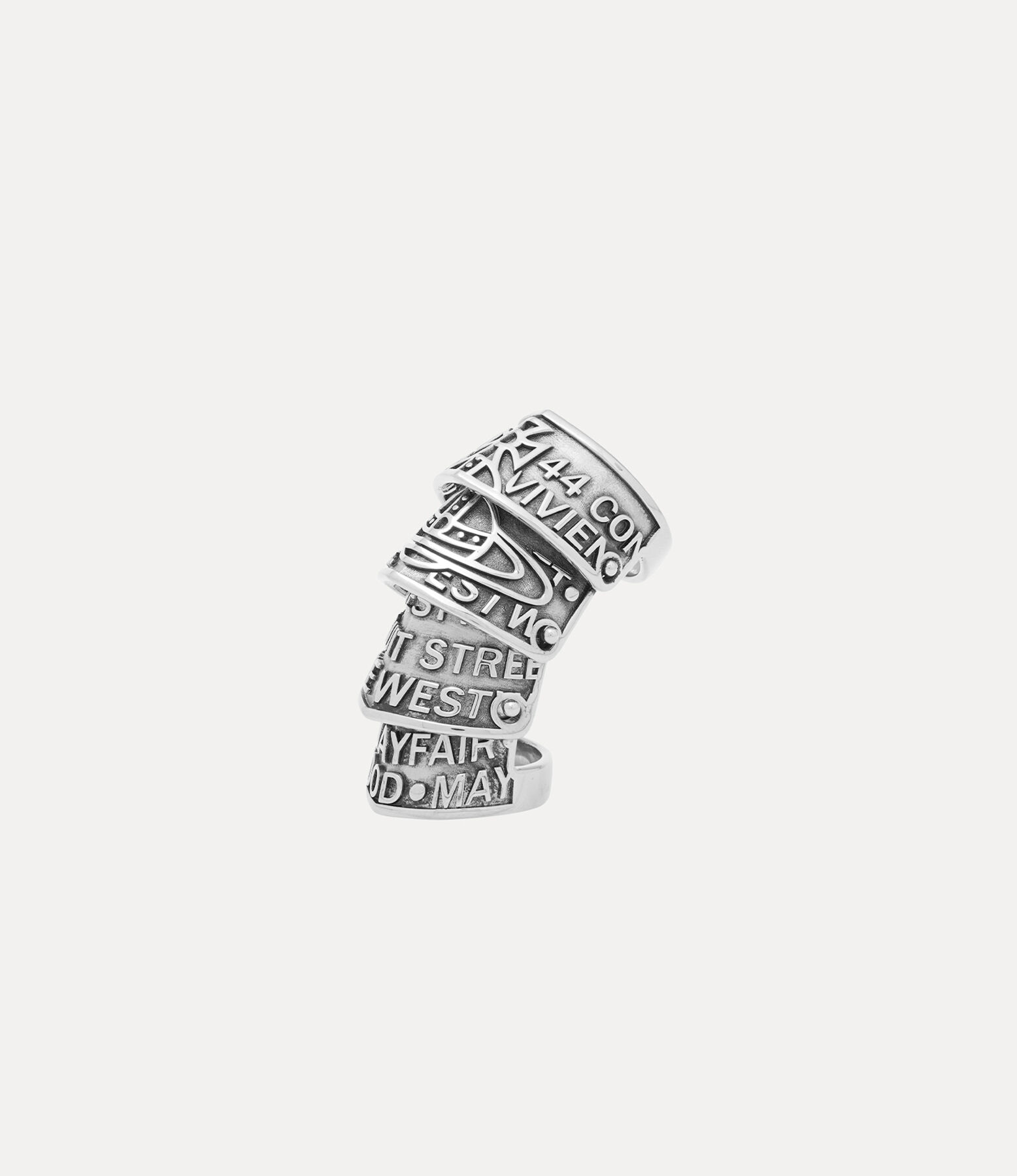 Vivienne Westwood Josephus Armour Ring - MOODY ORANGES