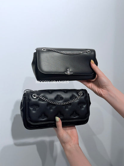 Vivienne Westwood Chain Crossbody Purse - MOODY ORANGES