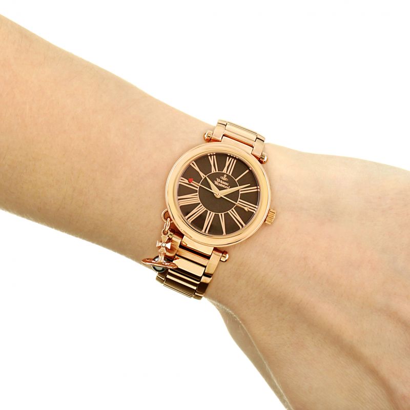 Vivienne Westwood Mother Orb Watch (VV006PBRRS) - MOODY ORANGES