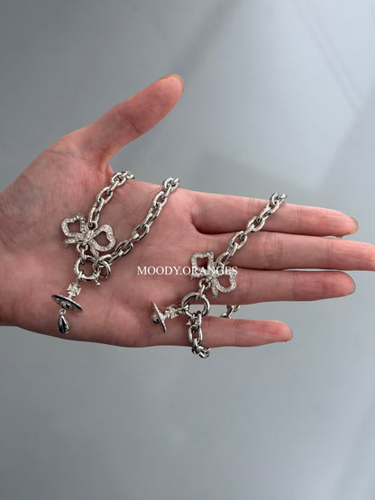Vivienne Westwood Rigoberta Necklace & Bracelet - MOODY ORANGES