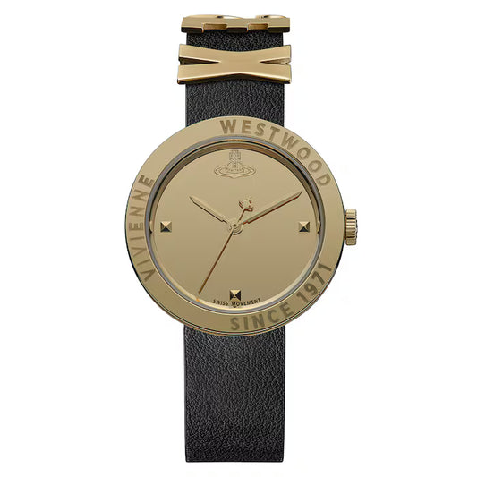 Vivienne Westwood Black/Gold Rebel Ladies Watch (VV303BKGD)
