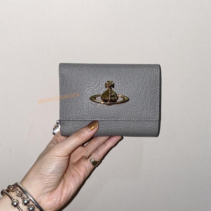 Vivienne Westwood Japan Exclusive Grey Tri-fold Wallet