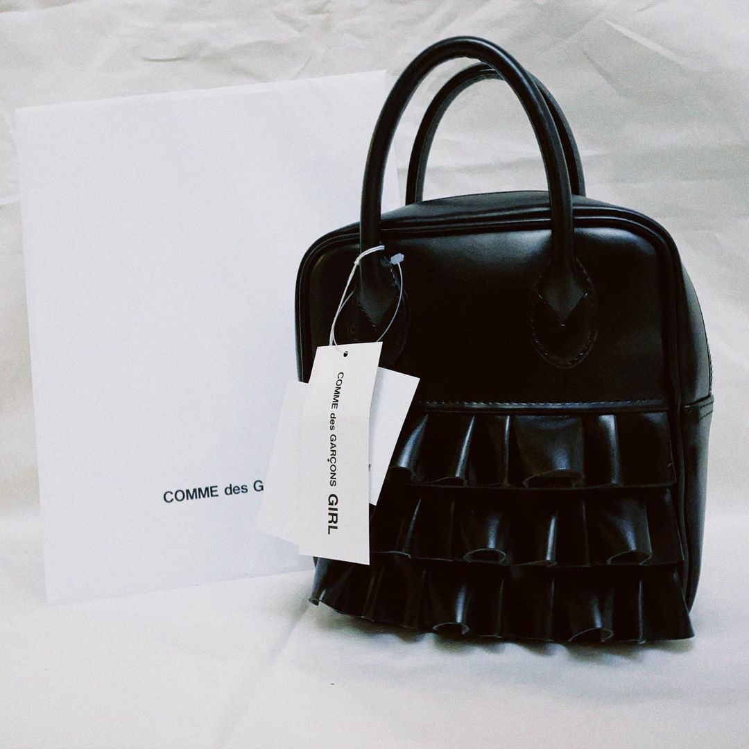 COMME des GARÇONS Girl Waffle Bag - MOODY ORANGES