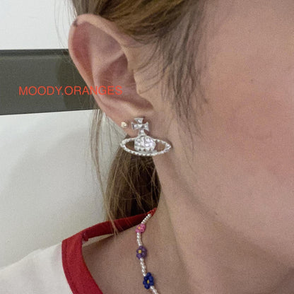 Vivienne Westwood Mayfair Earrings - MOODY ORANGES