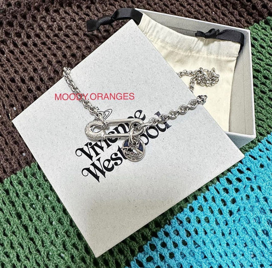 Vivienne Westwood Man. Imogene Necklace - MOODY ORANGES