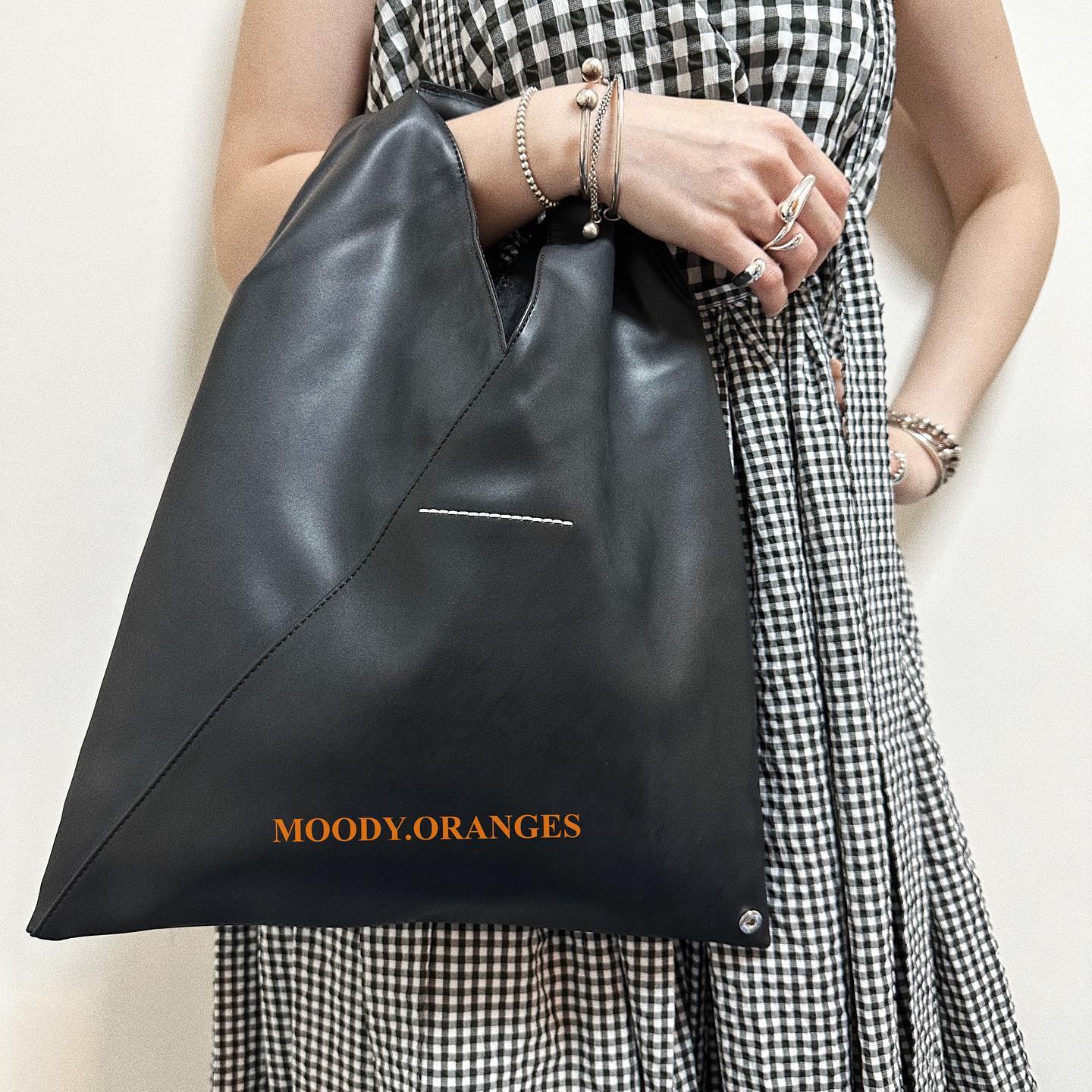 MM6 Maison Margiela Japanese Black Tote Bag - MOODY ORANGES