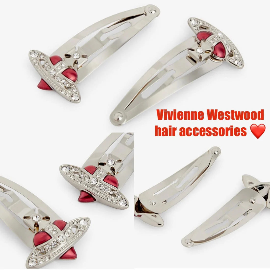 Vivienne Westwood Hair Accessories - MOODY ORANGES